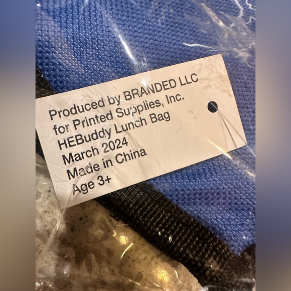 H-E-B HEB Grocery Store H-E-Buddy Kids Soft Sided Lunch Box Bag - Picture 6 of 14